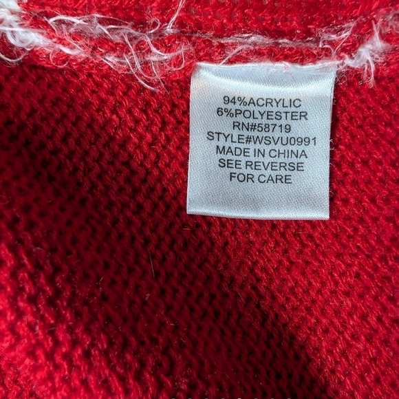 Pre-owned Notations Red Penguin Sweater - Picture 5 of 8